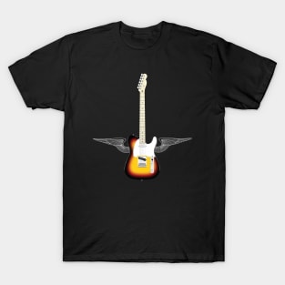 Sunburst Flying Guitar T-Shirt